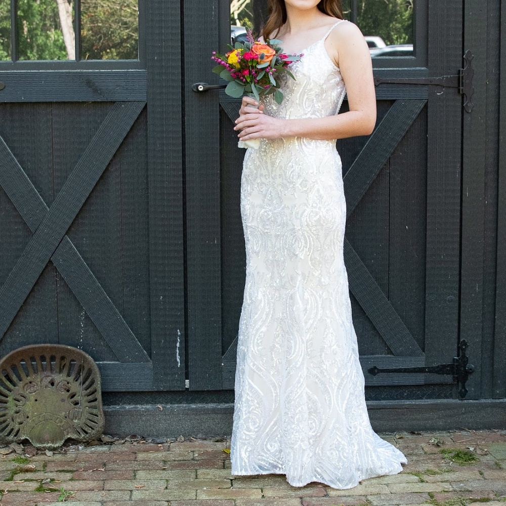 White dress